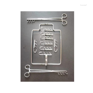 Ensemble de Rumenotomie en Acier Inoxydable Allemand Premium Instruments Chirurgicaux Vétérinaires pour le Diagnostic Injection Conçu pour la Rumenotomie - Product Image 1