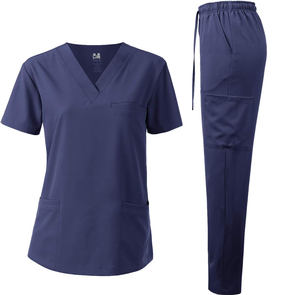 HealthCare Medical Nursing Scrubs Sets Clinic Scrub Suits avec Workwear Jacket Shirt Safety Clothing Uniform with Tops Pants - Product Image 4