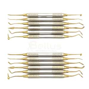 Low MOQ 6Pcs Dental Composite Filling Instruments Kit Resin Spatula Plugger Carver for Restoration Dentistry - Product Image 5