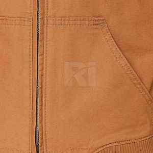 Blouson d'aviateur pour femmes de couleur unie à fermeture éclair intégrale Blouson d'aviateur léger de qualité supérieure pour femmes - Product Image 6