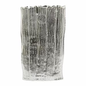 Industria Tendencia Cara Escultura humana Decoración de mesa Florero de metal Lujo Moderno Color plateado con tamaño de logotipo personalizado - Product Image 6