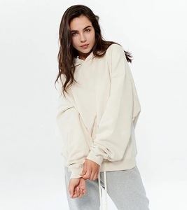Sweat à capuche surdimensionné pour femmes sur mesure OEM matériau de haute qualité avec des couleurs personnalisées taille et logo Hoodies - Product Image 3