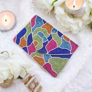 VLemon Pochette à perles de citron jaune unique pour les vacances d'été Sac à perles blanches et assortiments - Product Image 5