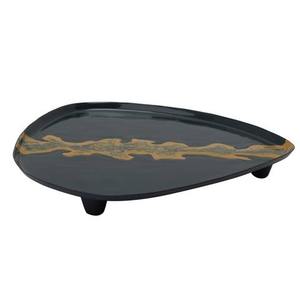 Personnalisé élégant émail enduit alimentaire plat et assiette chocolats et dessert de service - Product Image 1