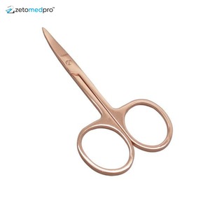 Ciseaux à cuticules noirs élégants pour des coupes lisses et précises - Product Image 3