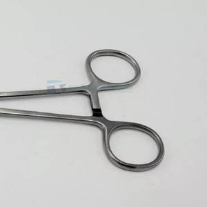 Pince à pansements manuelle en acier inoxydable de qualité supérieure avec logo personnalisé Nouvelle base d'instruments chirurgicaux - Product Image 6
