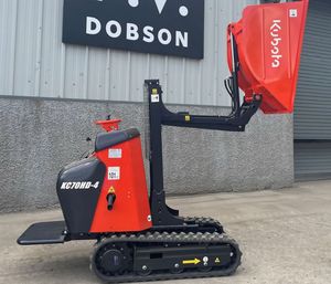 รถดัมพ์ตีนตะขาบ Kubota KC70HV-4 บรรทุกได้ 700 กก. หมุนได้ 180 องศา ระบบขับเคลื่อนไฮโดรสแตติก - Product Image 3