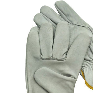 Quality Leather Working Gloves , <b>Best</b> <b>Fitting</b> Working Gloves Anti-Slip Oil-Resistant Sleeve Smooth Anti Cut Work Gloves Custom - Product Image 4