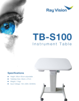 Hot Selling Professional Electric Motorized Ophthalmic Instrument Table for Eye Clinic Ophthalmology Diagnostic Devices