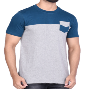 Mejora tu estilo diario con esta camiseta de algodón premium para hombre con cuello redondo para comodidad durante todo el día. Compra directamente del proveedor. - Product Image 5