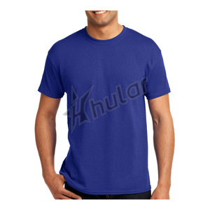 Unisex verano 100% algodón camiseta inteligente Casual patrón sólido impresión Digital al por mayor para hombres - Product Image 4