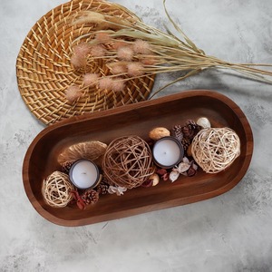 Bols en bois faits à la main pour la fabrication de bougies bol à pâte en bois écologique du fournisseur vietnamien - Product Image 4