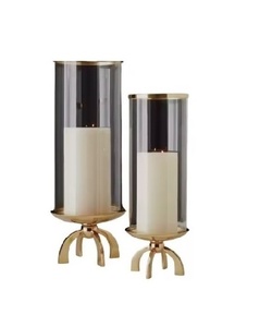 Candelabro de Metal Hecho a Mano con Diseño de Base Floral, Nuevo y Popular, Decoración para el Hogar, Portavelas para Eventos o Ocasiones Navideñas - Product Image 4