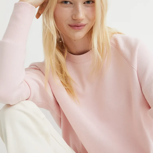 La más Popular sudadera de mujer de alta calidad Jersey cómodo con hombro caído Nueva llegada Diseño de impresión informal Logotipo frontal - Product Image 3