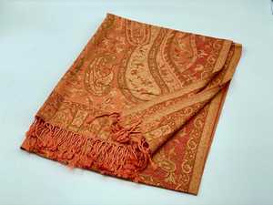 Chal de lana de Invierno para mujer de calidad superior Pashmina larga de Cachemira bordado chal étnico indio en varios colores - Product Image 4