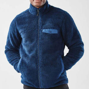 High Quality Custom <b>Sherpa</b> <b>Fleece</b> Jacket for <b>Men</b> OEM Service Hot Selling Trending Cotton <b>Fleece</b> with Canvas Fabric - Product Image 2