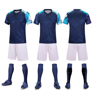 2025 nouveaux maillots de football design pour adultes vêtements de sport confortables pour l'entraînement chemise de football en polyester logo personnalisé - Product Image 1