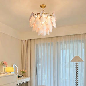 SIMIGイタリアンデザイナー高級装飾照明モダン吹きガラスシャンデリアリビングルームホテルルームミドルアイアンペンダント - Product Image 5