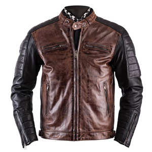 Blouson de moto unisexe en cuir coupe-vent 2026 – Fabricant de vestes de motard personnalisées OEM pour toutes les saisons - Product Image 3