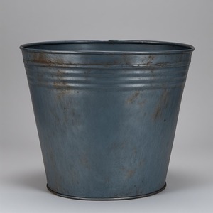 Maceta galvanizada real diseñada con superficie brillante antigua perfecta para decoración de jardín de lujo y casas al aire libre de temporada - Product Image 6