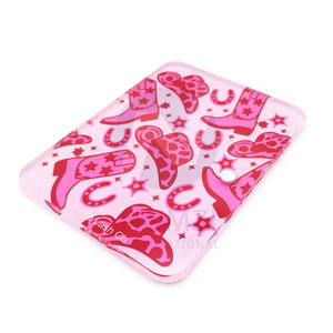 Última Novedad: Placa de Acrílico Estilo Vaquero Occidental Ecológica para Herramientas de Belleza, Bajo MOQ, Logotipo Personalizado, Reutilizable para Extensiones de Pestañas - Product Image 2