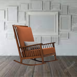 Mecedoras de teca de madera modernas de nuevo diseño, muebles de exterior originales de Indonesia - Product Image 5