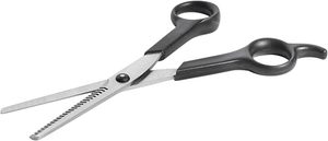 Chất Lượng Cao 7.25 Inch 440C Thép Không Gỉ Pet Dog Grooming Cắt Màu Hồng Tím Titan Cong Mỏng Kéo Cho Tóc Cắt - Product Image 5