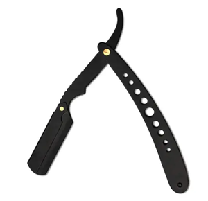 Ergonomic Stainless Steel Professional Folding Straight Edge Barber Razor Shaivite Manual <b>Shaver</b> Single <b>Body</b> Bikini Underarm - Product Image 3