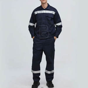 Uniformes de trabajo de servicio OEM, ropa de seguridad de manga larga, MOQ bajo, ropa de trabajo de construcción transpirable, uniformes hechos en Pakistán - Product Image 3
