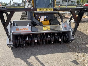 Professional Crawler Skid Steer Loader Diesel-<b>Powered</b> Mulcher Attachment <b>Brush</b> Grass Shredder Motor Bearing 5-Year Forestry - Product Image 4