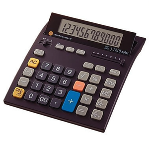 Calculadora de Escritorio Solar Triumph-Adler Negra de 160 x 35 x 202 mm - Product Image 3