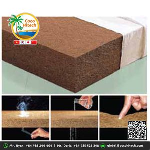 MATELAS COIR LATEX ORGANIQUE 100% MATÉRIAUX NATURELS MATELAS EN FIBRE DE COCO HYPO ALLERGÉNIQUE NON TOXIQUE - Product Image 2