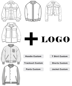 Blouson d'hiver chaud pour homme, à capuche brillante, détachable, rembourrage en coton matelassé de haute qualité, logo sur le devant, pour homme - Product Image 6