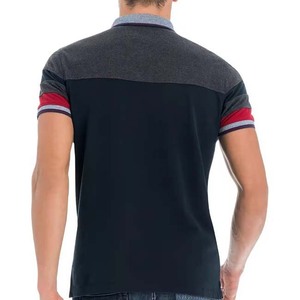 เสื้อโปโลผ้าฝ้ายสำหรับผู้ชายเสื้อสไตล์สตรีทปรับแต่งได้ - Product Image 4