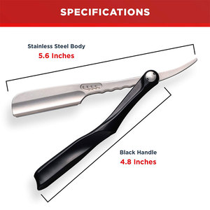 Nuevo diseño Fancy Cut Razor Barber Straight Razor con 1M Blade Exposure Shaver para hombres Razor - Product Image 6