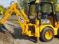 JCB 1CX Mini Diesel Retro Backhoe Loader dengan Kapasitas Bucket untuk Teknik & Konstruksi dengan Harga Terbaik