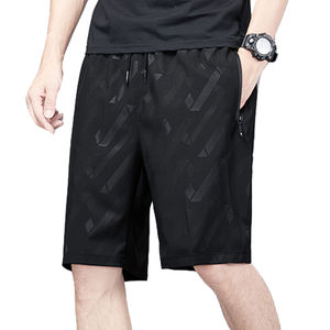 Short d'été pour homme en polyester léger avec logo personnalisé design multicolore idéal pour l'entraînement de gym et la course à pied - Product Image 5