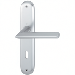 Stockholm 1140/273P Aluminium F1 OB 72 mm DIN Gauche/Droite HOPPE Kit de Plaques Longues pour Tringles à Rideaux, Rails et Accessoires - Product Image 3