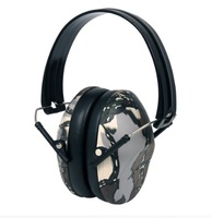Protège-oreilles de tir pliables Rapitech SF108 de type serre-tête, certifiés CE EN352-1 et ANSI S3.19, réutilisables, conception en plastique enroulable