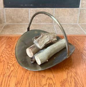 Large Metal Log Rack in <b>Grey</b> Perfect for Outdoor and Indoor Fireside Wood <b>Storage</b> Solutions and Stylish Organization - Product Image 2