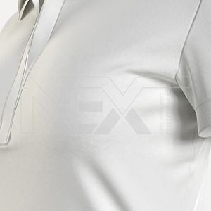 Jersey de verano de algodón puro para mujer, camiseta Unisex de estilo informal de manga corta para Polo, cuello vuelto, diseño de moda transpirable - Product Image 5