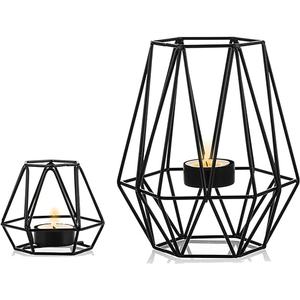 Bougie de luxe en métal plaqué or et cristal votive pour Noël Halloween décor de Pâques et de mariage décor de table - Product Image 6