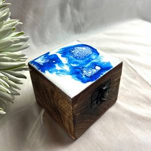 <b>Small</b> Rectangular Wooden <b>Box</b> Hot Selling <b>Gifts</b> & Crafts Wooden Boxes Wall Signs Made In India - Product Image 3