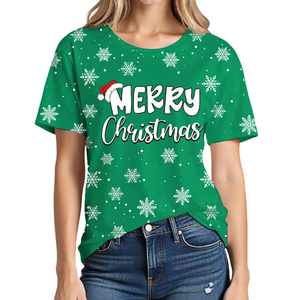 T-shirt haute Performance pour femmes régulier de haute qualité décontracté 100% excellente qualité T-Shirt coupe ajustée pour femmes - Product Image 6