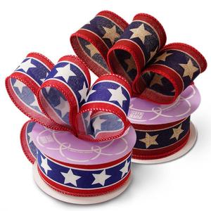 Cinta Decorativa con Estrellas Americanas para Fiestas - Product Image 1