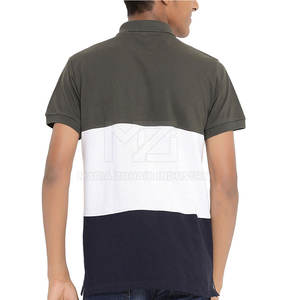 Chemises polo pour hommes en coton 100% Taille personnalisée Prix de gros Chemises polo pour hommes en taille adulte - Product Image 4