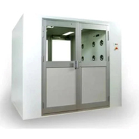 Salles de douche d'air de pièce propre avec automatiquement la douche d'air d'acier inoxydable de circulation d'air