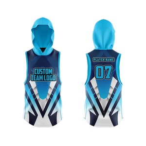 Fournisseur d'uniformes OEM 7v7 personnalisés confectionnant un maillot de football américain d'équipe d'élite avec une technologie de ventilation supérieure - Product Image 1