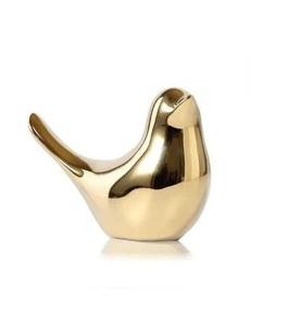 Pièce maîtresse moderne de conception d'oiseau de finition dorée pour le salon chambre à coucher maison vente chaude produits de décoration de table - Product Image 1