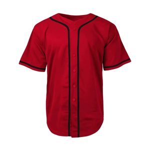 Camiseta de Béisbol Unisex Personalizada, Impresión Digital de Alta Calidad, Ropa de Equipo, Ajuste Cómodo, Uniforme de Softbol, Talla Grande, 100% Poliéster - Product Image 1